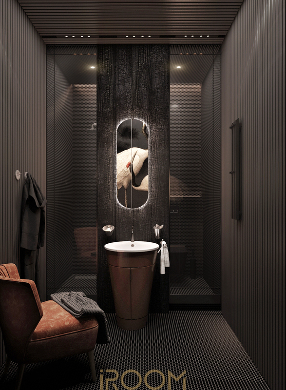 egodom gostevaya vannaya1 - Ванная комната в квартире на Люсиновской